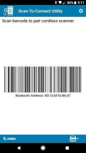 Run android online APK Scan-To-Connect (STC) Utility from MyAndroid or emulate Scan-To-Connect (STC) Utility using MyAndroid