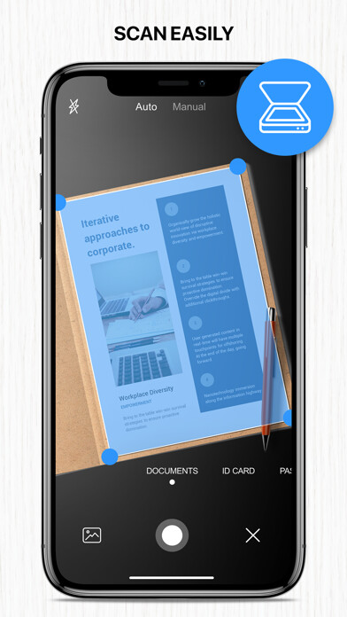 Emulate iPhone app Scan to pdf app: text scanner using MyAndroid Emulate iPhone app Scan to pdf app: text scanner using MyAndroid