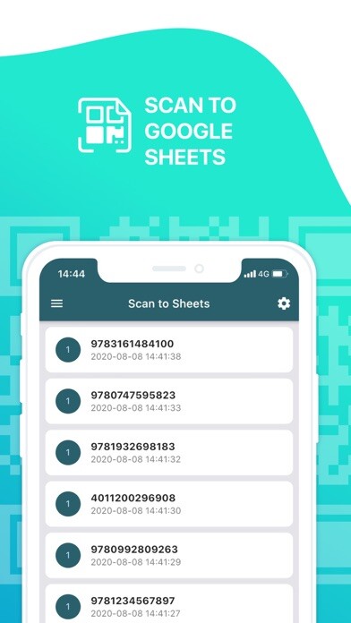 Emulate iPhone app Scan to Sheets - QR & Barcode using MyAndroid Emulate iPhone app Scan to Sheets - QR & Barcode using MyAndroid