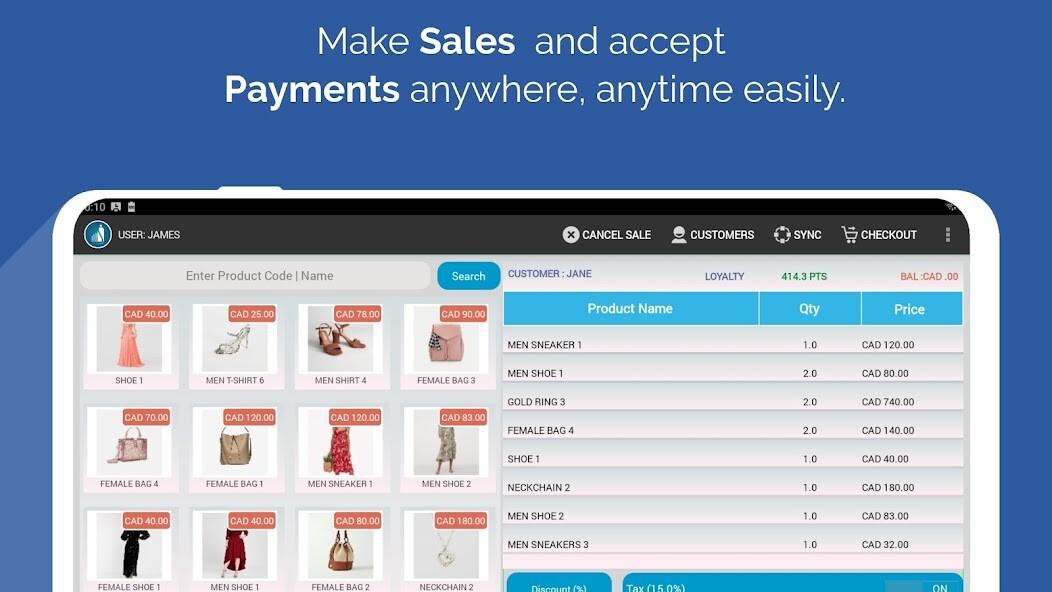 Run android online APK Scantranx POS: Retail Point of Sale  Inventory from MyAndroid or emulate Scantranx POS: Retail Point of Sale  Inventory using MyAndroid