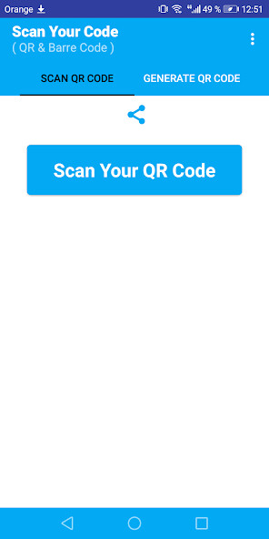 Run android online APK Scan Your Code(QRBarre Code ) from MyAndroid or emulate Scan Your Code(QRBarre Code ) using MyAndroid