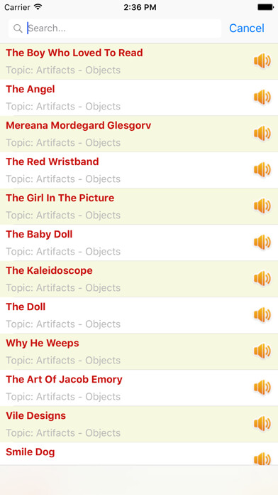 Emulate iPhone app Scariest Horror Audio Stories using MyAndroid