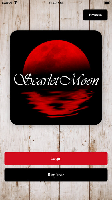 Emulate iPhone app ScarletMoon Ladies Apparel using MyAndroid