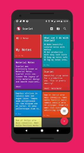 Run android online APK Scarlet Notes from MyAndroid or emulate Scarlet Notes using MyAndroid
