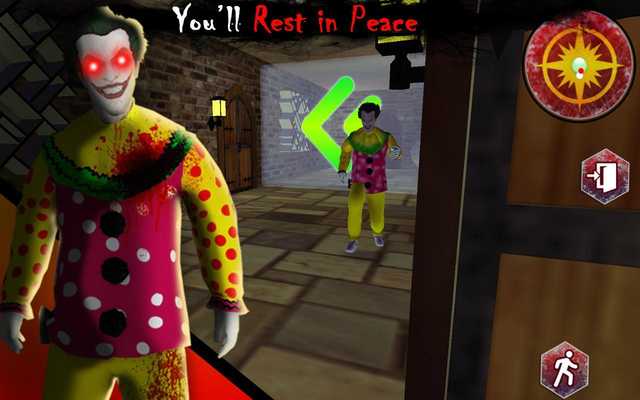 Emulate Android APK Scary Clown Neighbor Horror Game