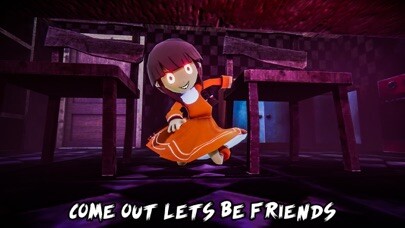 Emulate iPhone app Scary Evil Doll House using MyAndroid