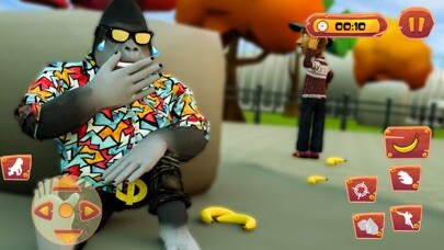 Emulate iPhone app Scary Gorilla Pranks Simulator using MyAndroid