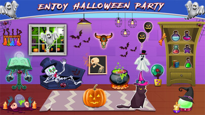 Emulate iPhone app Scary Halloween Party Night using MyAndroid Emulate iPhone app Scary Halloween Party Night using MyAndroid