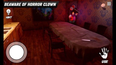 Emulate iPhone app Scary Horror Clown Game using MyAndroid
