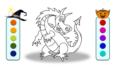 Emulate iPhone app Scary Monsters Coloring Book using MyAndroid Emulate iPhone app Scary Monsters Coloring Book using MyAndroid