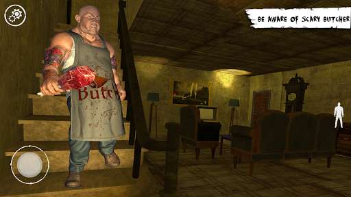 Run android online APK Scary Mr Butcher & Psychopath Butcher Hunt from MyAndroid or emulate Scary Mr Butcher & Psychopath Butcher Hunt using MyAndroid