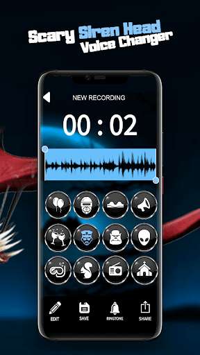 Run android online APK Scary Siren Head Voice Changer from MyAndroid or emulate Scary Siren Head Voice Changer using MyAndroid