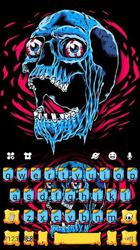 Run android online APK Scary Skull Graffiti Keyboard Theme from MyAndroid or emulate Scary Skull Graffiti Keyboard Theme using MyAndroid