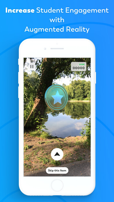 Emulate iPhone app Scavengar EDU - AR Education using MyAndroid