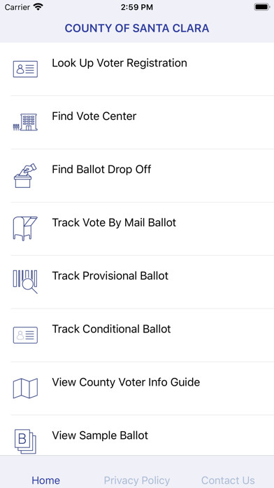 Emulate iPhone app SCCVOTE using MyAndroid