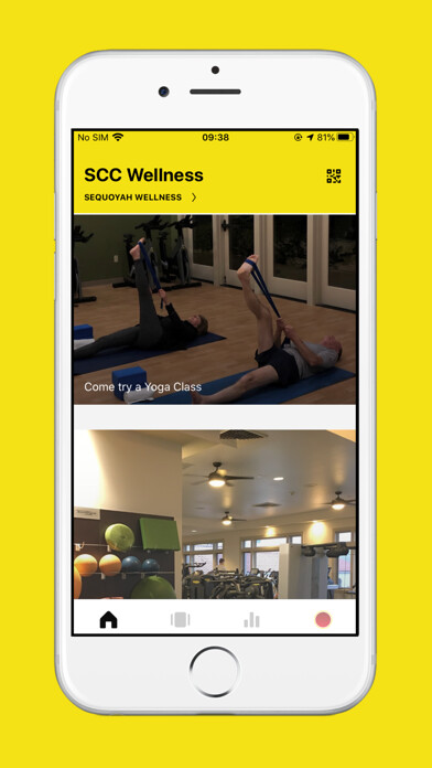 Emulate iPhone app SCC Wellness using MyAndroid Emulate iPhone app SCC Wellness using MyAndroid
