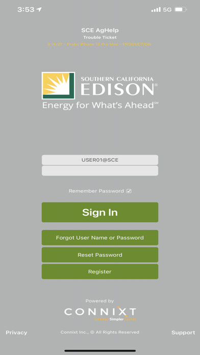 Emulate iPhone app SCE AgHelp using MyAndroid