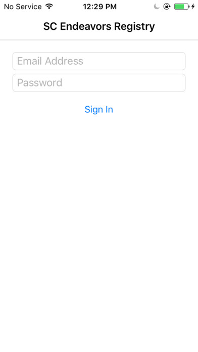 Emulate iPhone app SC Endeavors Registry using MyAndroid Emulate iPhone app SC Endeavors Registry using MyAndroid
