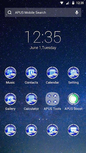 Emulate Android APK Scene-APUS Launcher theme Emulate Android APK Scene-APUS Launcher theme