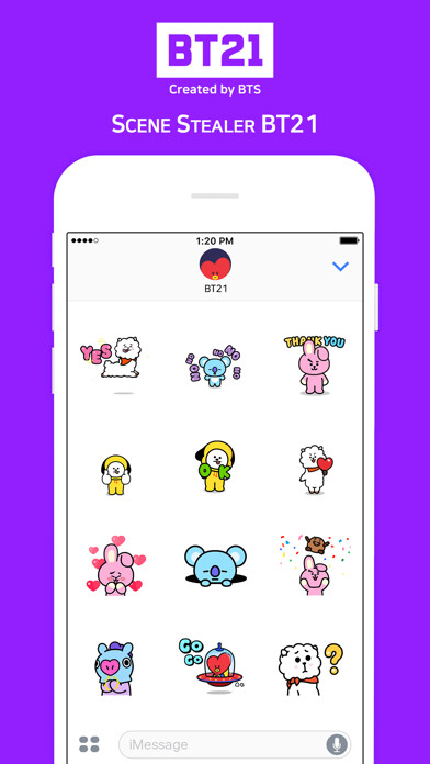 Emulate iPhone app Scene Stealer BT21 using MyAndroid Emulate iPhone app Scene Stealer BT21 using MyAndroid