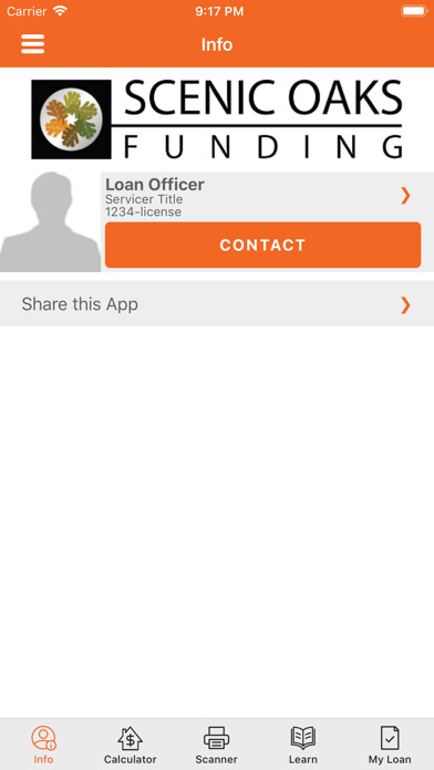 Emulate iPhone app Scenic Oaks Mobile Mortgage using MyAndroid Emulate iPhone app Scenic Oaks Mobile Mortgage using MyAndroid