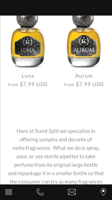 Emulate iPhone app ScentSplit using MyAndroid Emulate iPhone app ScentSplit using MyAndroid