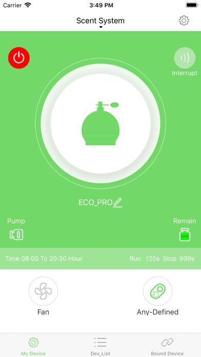 Emulate iPhone app Scent System using MyAndroid Emulate iPhone app Scent System using MyAndroid