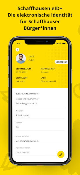 Run android online APK Schaffhauser eID+ from MyAndroid or emulate Schaffhauser eID+ using MyAndroid