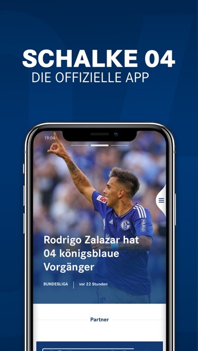 Emulate iPhone app Schalke 04 - Offizielle App using MyAndroid