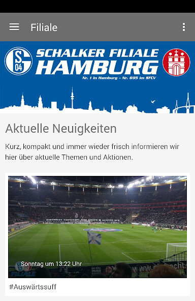 Run android online APK Schalker Filiale Hamburg from MyAndroid or emulate Schalker Filiale Hamburg using MyAndroid