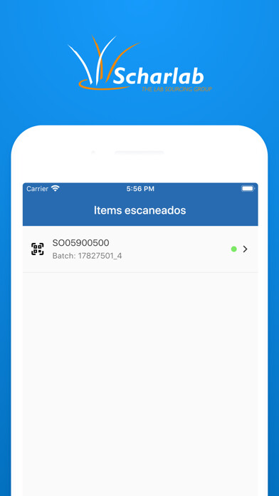Emulate iPhone app Scharlab QR & Labels using MyAndroid Emulate iPhone app Scharlab QR & Labels using MyAndroid