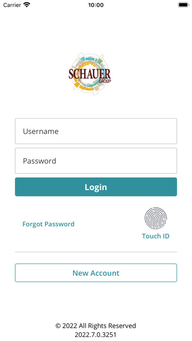 Emulate iPhone app Schauer Group Online using MyAndroid