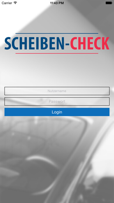 Emulate iPhone app Scheiben-Check using MyAndroid