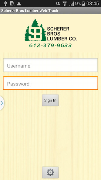 Emulate iPhone app Scherer Bros Lumber Web Track using MyAndroid Emulate iPhone app Scherer Bros Lumber Web Track using MyAndroid