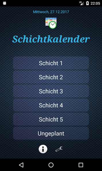 Run android online APK Schichtkalender from MyAndroid or emulate Schichtkalender using MyAndroid