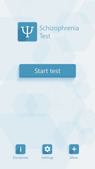 Emulate iPhone app Schizophrenia Test - Psychological Quiz using MyAndroid Emulate iPhone app Schizophrenia Test - Psychological Quiz using MyAndroid