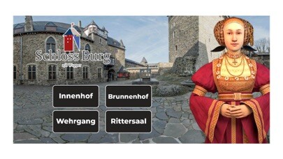 Emulate iPhone app Schloss Burg VR using MyAndroid