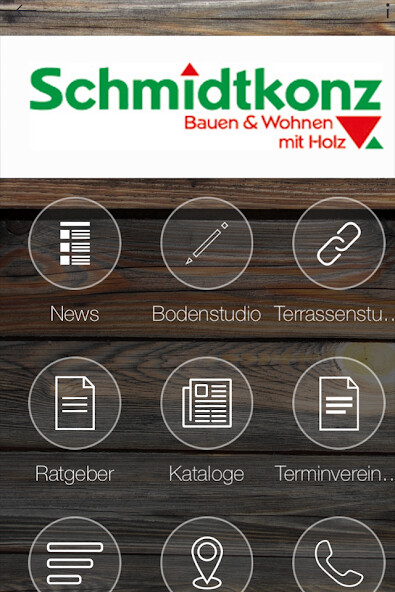 Emulate iPhone app Schmidtkonz using MyAndroid Emulate iPhone app Schmidtkonz using MyAndroid