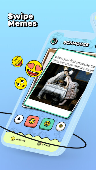 Run android online APK Schmooze: Meme.Laugh.Connect from MyAndroid or emulate Schmooze: Meme.Laugh.Connect using MyAndroid
