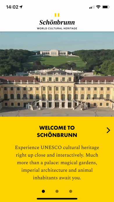 Emulate iPhone app Schönbrunn using MyAndroid