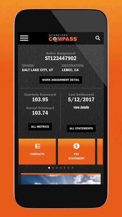 Emulate iPhone app Schneider Compass using MyAndroid