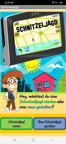 Run android online APK Schnitzeljagd from MyAndroid or emulate Schnitzeljagd using MyAndroid