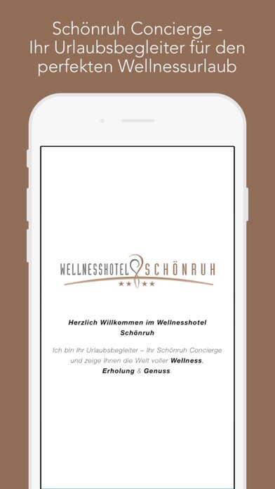 Emulate iPhone app Schönruh Concierge using MyAndroid