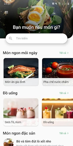 Run android online APK Sách nấu ăn - Món ăn ngon from MyAndroid or emulate Sách nấu ăn - Món ăn ngon using MyAndroid