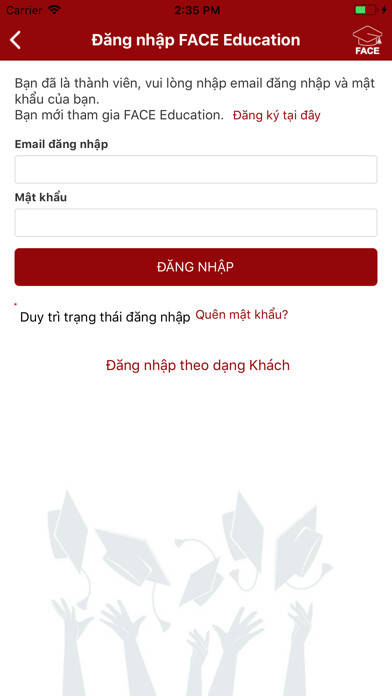 Emulate iPhone app Scholarship Hunt using MyAndroid