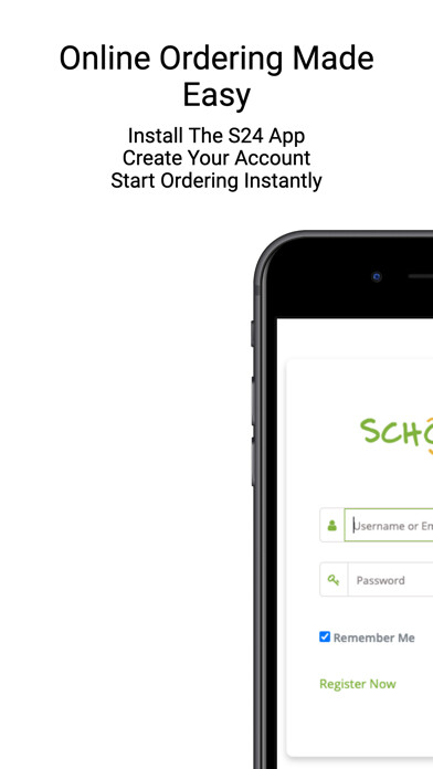 Emulate iPhone app School24  App using MyAndroid