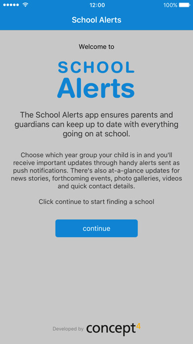 Emulate iPhone app School Alerts using MyAndroid Emulate iPhone app School Alerts using MyAndroid