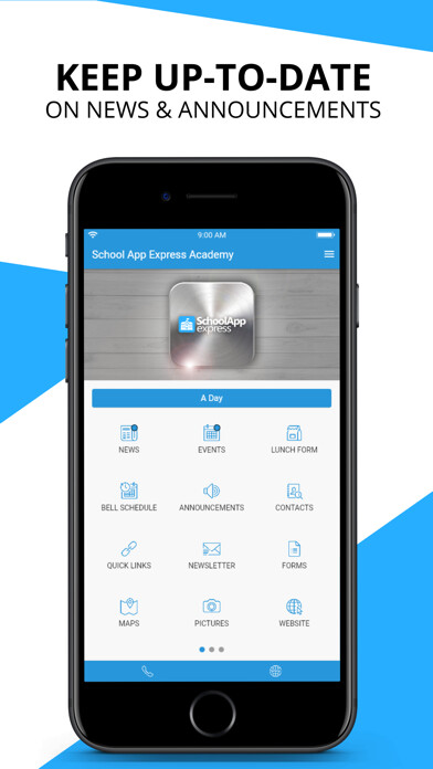 Emulate iPhone app SchoolAppExpress Academy using MyAndroid Emulate iPhone app SchoolAppExpress Academy using MyAndroid