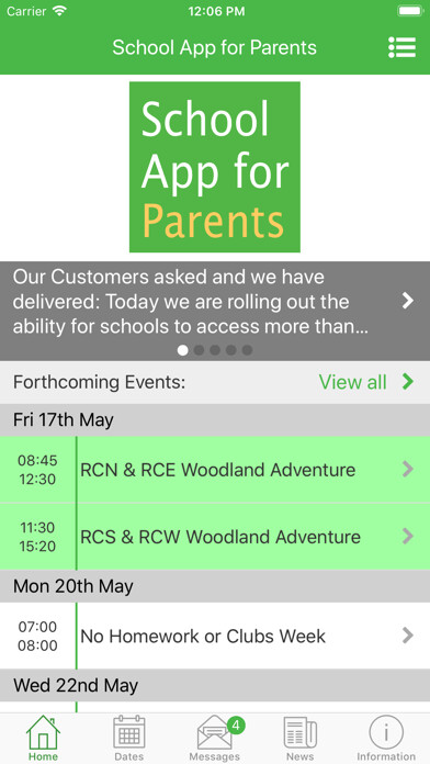Emulate iPhone app School App for Parents using MyAndroid Emulate iPhone app School App for Parents using MyAndroid