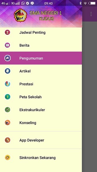 Run android online APK School App SMA Negeri 1 Kudus from MyAndroid or emulate School App SMA Negeri 1 Kudus using MyAndroid